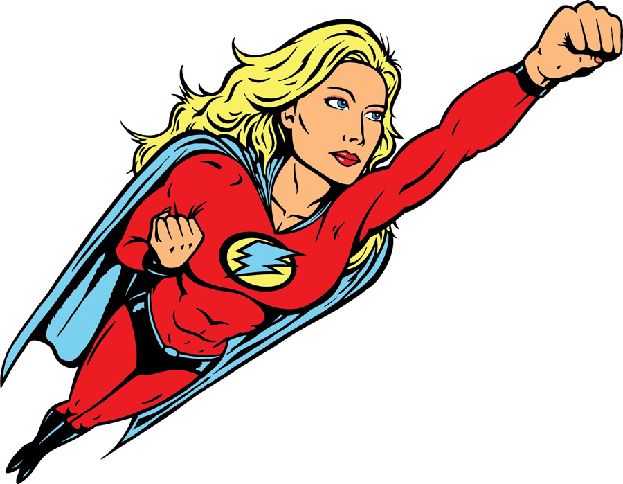 super-woman-cartoon-superwoman-clipart копия